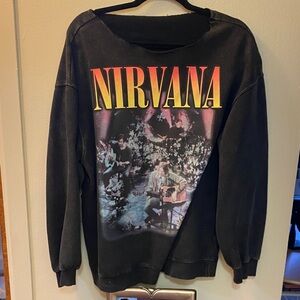Nirvana Graphic Sweatshirt